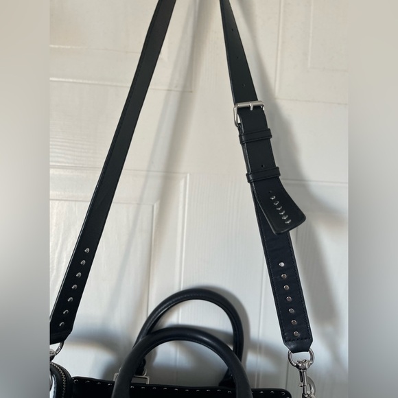 Rebecca Minkoff Midnighter Medium Satchel Shoulder Crossbody Handbag - Picture 8 of 16